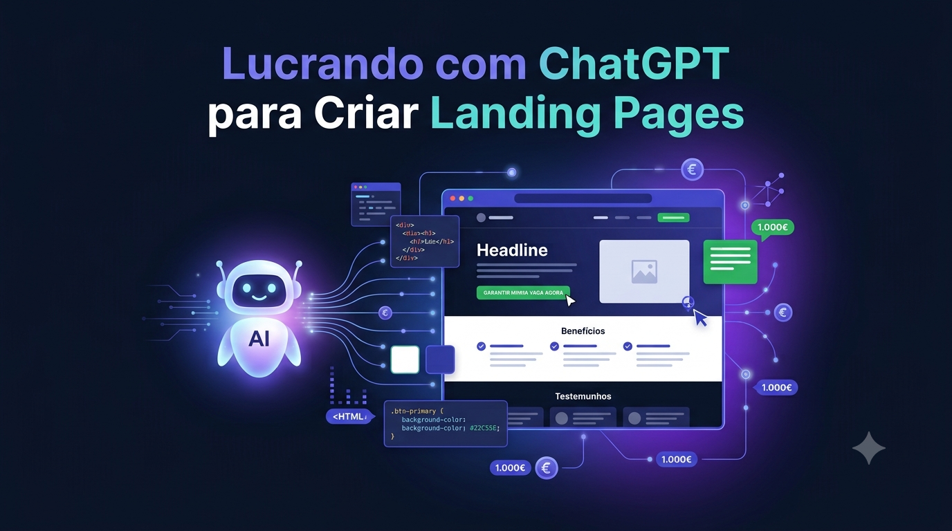Capa: Lucrando com ChatGPT